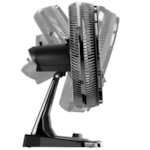 Ventilador Wap de Mesa e Parede 50cm 8 Pas Turbo Flow 127V Preto