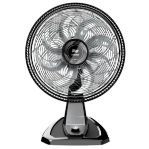 Ventilador Wap de Mesa e Parede 50cm 8 Pas Turbo Flow 127V Preto