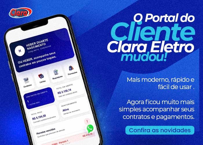 Portal do Cliente Clara Eletro